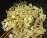 しゃきしゃき レンコンのきんぴら作り方5写真