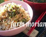 カルシウムup✨大根葉とジャコの納豆炒飯作り方11写真
