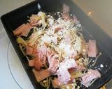 お弁当に☆ハムとほうれん草のグラタン作り方5写真
