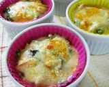 お弁当に☆ハムとほうれん草のグラタン作り方9写真