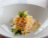 レンジでじゃがいもと辛子明太子のパスタ風作り方4写真