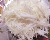 居酒屋さんの大根サラダ☆明太マヨ作り方1写真