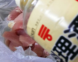 とりむね肉の柔らか親子丼♪さとうきび糖で作り方1写真