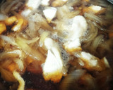 とりむね肉の柔らか親子丼♪さとうきび糖で作り方5写真