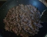 野菜肉みそレタスご飯作り方1写真