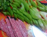 お弁当にも◎セロリの炒めもの◎作り方1写真