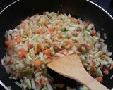 子どもと食べる◎発芽米でベジカレー作り方4写真