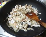 えび ブロッコリー しめじクリームパスタ作り方13写真