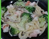 えび ブロッコリー しめじクリームパスタ作り方19写真