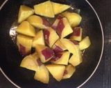 簡単☆優しい味付おかず☆さつま芋甘辛炒め作り方3写真