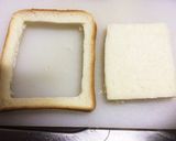 少しリッチに★ハムチーズエッグトースト作り方1写真
