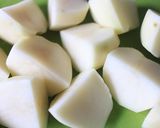止まらない美味しさ♪カレー味のこふきいも作り方1写真