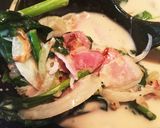 簡単美味しい！豆乳クリームパスタ作り方3写真
