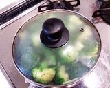 ブロッコリーの塩ゆで常備菜作り方3写真