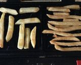 フライドポテトをワッフルメーカーで挟む作り方3写真