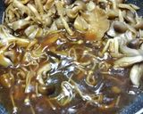 鱈の衣焼き～バター醤油のきのこソース～作り方6写真