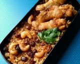 ✿玄米醤油香～和風ビリヤニ：カレーピラフ作り方17写真