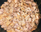 簡単旨！鶏肉、舞茸、牛蒡の炊き込み御飯作り方4写真