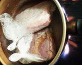 放置でジューシー！湯煎ぶた！作り方3写真