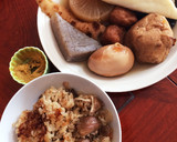 簡単旨！鶏肉、舞茸、牛蒡の炊き込み御飯作り方5写真