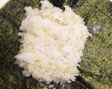さんまのかば焼き de 発芽米おにぎらず作り方3写真