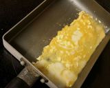 お弁当に♪卵1個で卵焼き作り方2写真