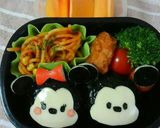 キャラ弁☆ツムツムミキミニ。作り方13写真