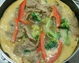大豆のお肉deスパニッシュオムレツ作り方5写真