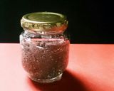 グリーンスムージーinチアシード作り方1写真
