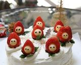 イチゴちゃんメリーゴーランドケーキ♪作り方9写真