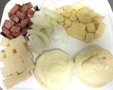餅ジャーマンポテトのとろーりチーズのせ⁂作り方2写真