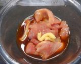 豚肉となすのかき揚げ マーボー丼作り方2写真