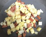餅ジャーマンポテトのとろーりチーズのせ⁂作り方4写真