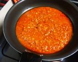 豚肉となすのかき揚げ マーボー丼作り方5写真