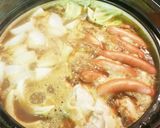 リメイク❗残ったカレーでカレーチーズ鍋作り方4写真