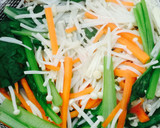 えのきと水菜のごまマヨサラダ作り方8写真
