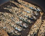 香ばし☆ごまししゃも作り方1写真