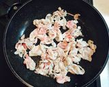 酸っぱ旨い♡豚肉とキャベツの梅肉炒め作り方2写真
