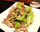 酸っぱ旨い♡豚肉とキャベツの梅肉炒め作り方5写真