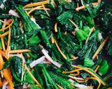 ほうれん草のベーコン炒め作り方7写真