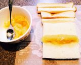 離乳食♪手づかみりんごサンド作り方4写真