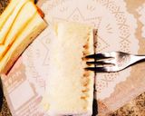 離乳食♪手づかみりんごサンド作り方5写真