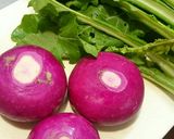 簡単！甘くてやわらか赤かぶのツナ炒め作り方1写真