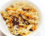 簡単フライパンで炊き込み風ご飯！作り方9写真