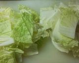 簡単 鳥もも肉と白菜とほうれん草の鍋作り方2写真