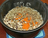 焼肉のたれで簡単炊き込みご飯！作り方4写真