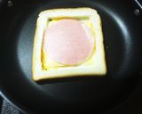 少しリッチに★ハムチーズエッグトースト作り方5写真