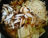 簡単 鳥もも肉と白菜とほうれん草の鍋作り方9写真