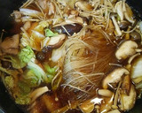 簡単 鳥もも肉と白菜とほうれん草の鍋作り方10写真