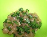☆お買い得な胸肉で超簡単！棒餃子☆作り方2写真